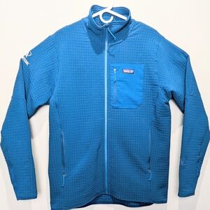 Mens R2 TechFace Patagonia Blue Jacket Sz Large